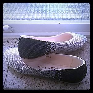 Marc Defang Rhinestone Ballet Flats